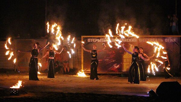 Открытый Балтийский Фестиваль огня (Baltic Fire Fest)  - Sputnik Литва