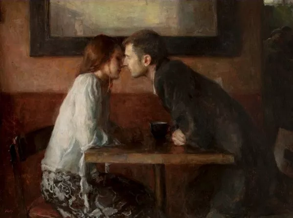 Рон Хикс, Украденный поцелуй, 2010 год Рон Хикс, Украденный поцелуй, 2010 год - Sputnik Lietuva