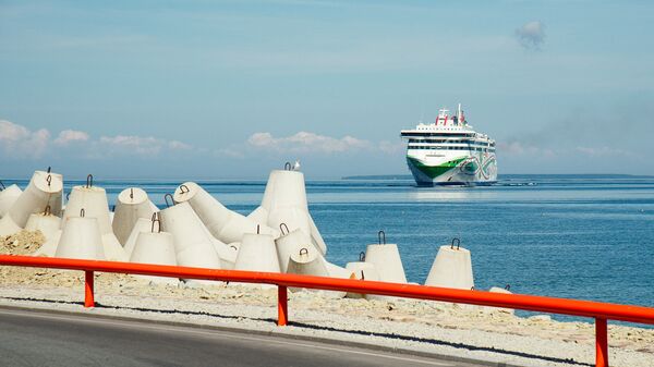 Паром в море - Sputnik Литва