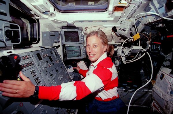 Американский инженер и бывший астронавт НАСА Нэнси Джен Дейвис - Sputnik Литва