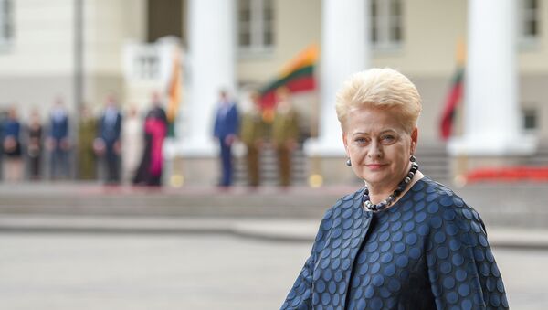 Президент Литвы Даля Грибаускайте - Sputnik Литва