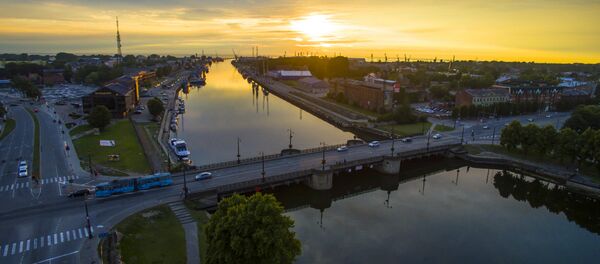 Вид на город Лиепая, Латвия, 30 июня 2016 года Вид на город Лиепая, Латвия, 30 июня 2016 года - Sputnik Литва