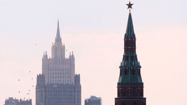 Высотное здание министерства иностранных дел РФ - Sputnik Lietuva