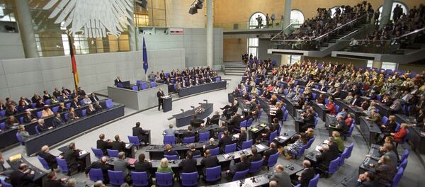 Зал заседаний бундестага - Sputnik Литва