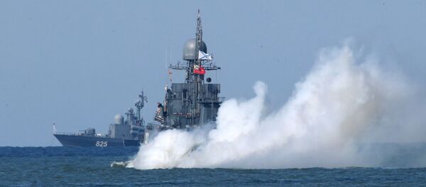 Учения морские в балтийском море, архивное фото - Sputnik Литва