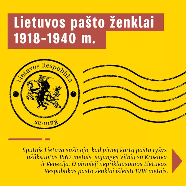 1 - Lietuvos pašto ženklai 1918-1940 m.