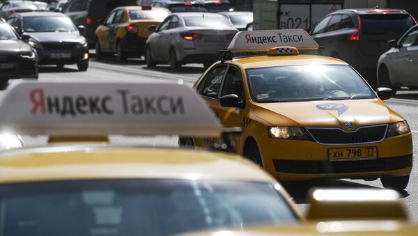Автомобиль сервиса Яндекс.Такси - Sputnik Литва
