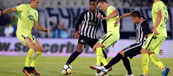 Игра литовского клуба Тракай с белградским Партизаном - Sputnik Литва