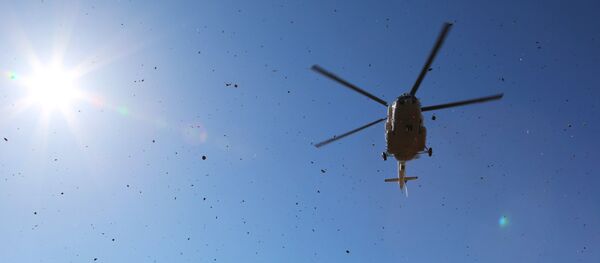 Вертолет Ми-8 в Амурской области, архивное фото - Sputnik Литва