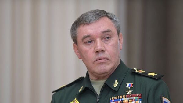 Начальник Генерального штаба Вооруженных сил РФ - первый заместитель министра обороны РФ Валерий Герасимов, архивное фото - Sputnik Литва