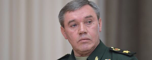Начальник Генерального штаба Вооруженных сил РФ - первый заместитель министра обороны РФ Валерий Герасимов, архивное фото - Sputnik Литва