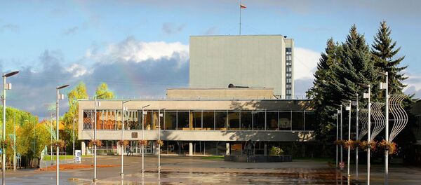 Драматический театр имени Юозоса Мильтиниса в Паневежисе - Sputnik Литва