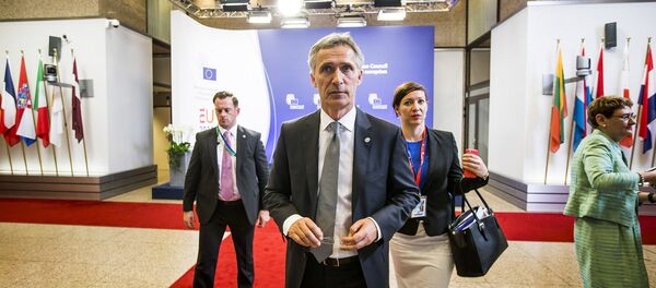 Генеральный секретарь НАТО Йенс Столнберг Генеральный секретарь НАТО Йенс Столнберг - Sputnik Lietuva