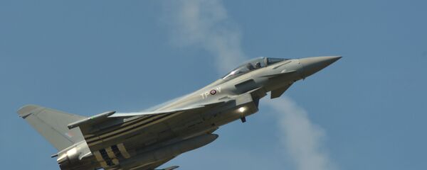 Naikintuvas Eurofighter Typhoon Naikintuvas Eurofighter Typhoon - Sputnik Lietuva