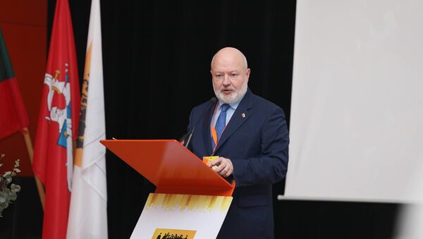 Экс-глава Клайпедского морского порта, председатель Движения либералов Эугениюс Гентвилас - Sputnik Литва