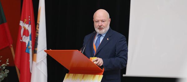 Экс-глава Клайпедского морского порта, председатель Движения либералов Эугениюс Гентвилас Экс-глава Клайпедского морского порта, председатель Движения либералов Эугениюс Гентвилас - Sputnik Литва