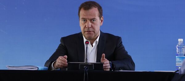 Рабочая поездка премьер-министра РФ Д. Медведева в Камчатский край, архивное фото - Sputnik Литва