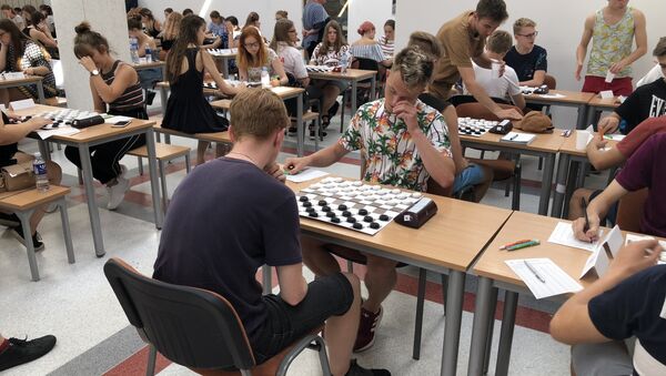 Чемпионат Европы по стоклеточным шашкам в Вильнюсе - Sputnik Литва