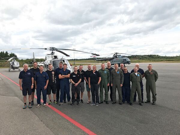 В Литву вернулись вертолеты МИ-8, тушившие пожары в Латвии и Швеции В Литву вернулись вертолеты МИ-8, тушившие пожары в Латвии и Швеции - Sputnik Литва