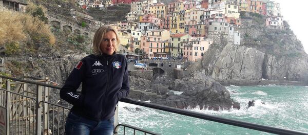 Зарема  Бахтеева, частный гид в Генуе, архивное фото - Sputnik Литва