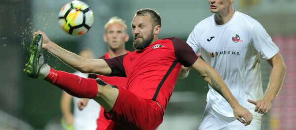 Матч литовской Судува и юрмальского Спартака Матч литовской Судува и юрмальского Спартака - Sputnik Литва