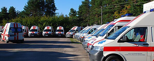 Машины литовской скорой помощи - Sputnik Литва