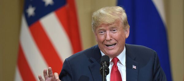 Встреча президента РФ Владимира Путина и президента США Дональда Трампа в Хельсинки - Sputnik Литва