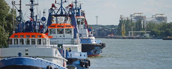 Газовый терминал в Свиноуйсьце - Sputnik Литва