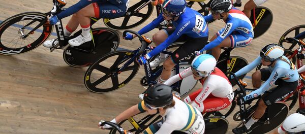 Юниорское первенство мира по велоспорту на треке в Швейцарии - Sputnik Литва