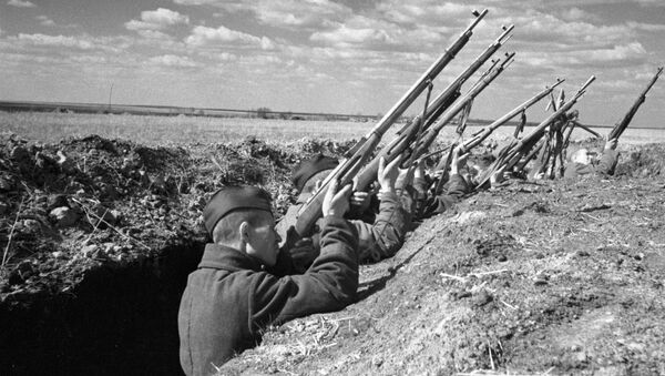 Sovietų kariai. 1941-1945 metų Dydisis Tėvynės karas - Sputnik Lietuva