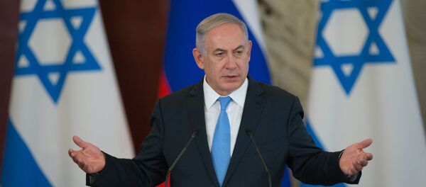Премьер-министр Израиля Б. Нетаньяху Премьер-министр Израиля Б. Нетаньяху - Sputnik Литва