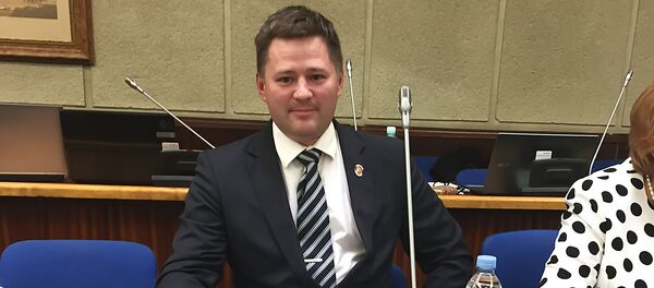 Депутат Клайпеды Вячеслав Титов - Sputnik Литва