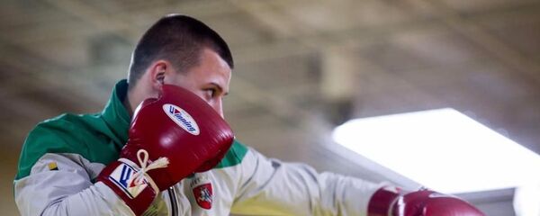 Литовский боксер Эймантас Станионис - Sputnik Литва