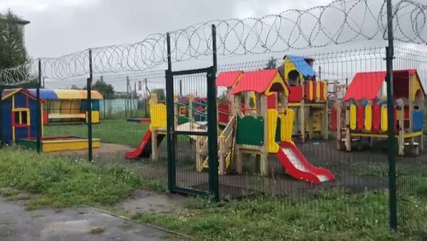 Детская площадка Особого режима - Sputnik Литва