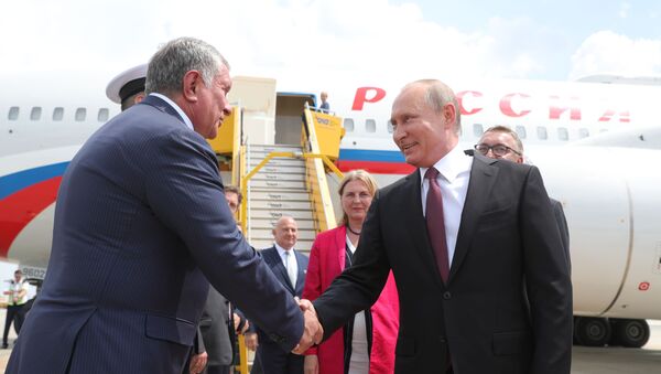 Рабочий визит президента РФ В. Путина в Австрию - Sputnik Lietuva