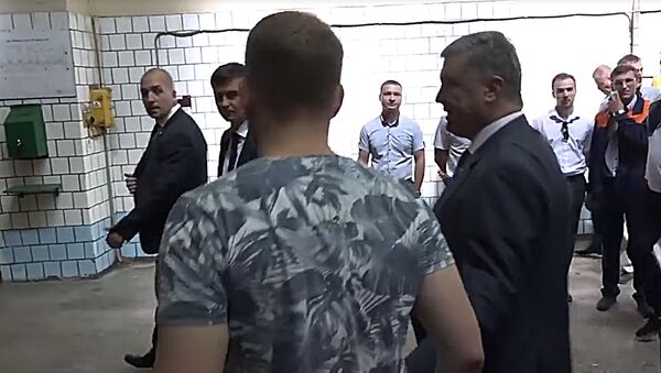 Грубый ответ Порошенко журналисту попал на видео - Sputnik Lietuva