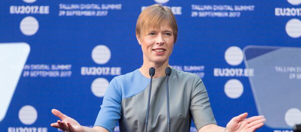 Керсти Кальюлайд, архивное фото - Sputnik Литва