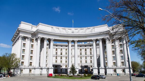 Здание Министерства иностранных дел Украины в Киеве, архивное фото - Sputnik Lietuva