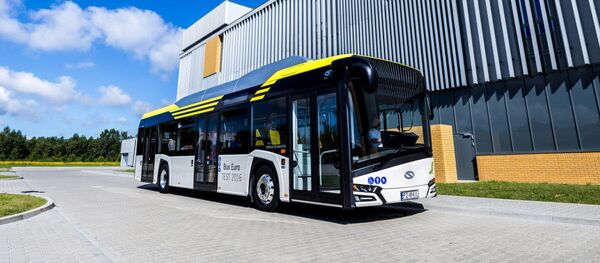 Электрический автобус Электрический автобус - Sputnik Lietuva