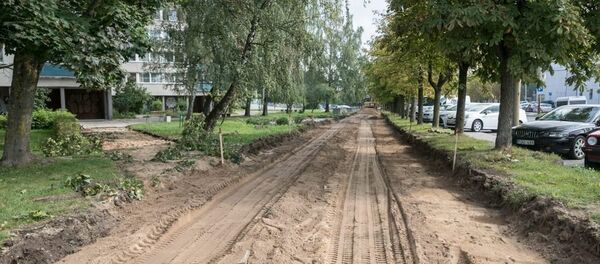 Karoliniškėse pradėtas tiesti naujas dviračių takas Karoliniškėse pradėtas tiesti naujas dviračių takas - Sputnik Lietuva
