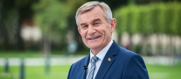 Спикер Сейма Литвы Викторас Пранцкетис Спикер Сейма Литвы Викторас Пранцкетис - Sputnik Lietuva