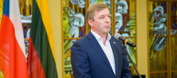 Лидер партии Союз крестьян и зеленых Рамунас Карбаускис - Sputnik Литва