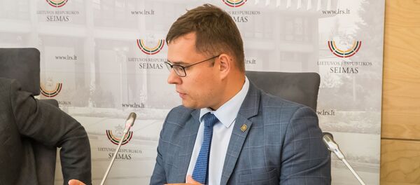 Депутат Сейма Лауринас Касчюнас Депутат Сейма Лауринас Касчюнас - Sputnik Литва