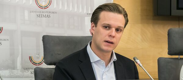 Председатель фракции консерваторов, депутат Сейма Габриэлюс Ландсбергис - Sputnik Литва