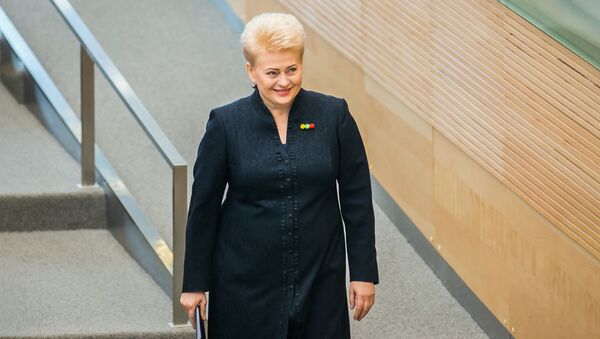 Президент Литвы Даля Грибаускайте - Sputnik Литва