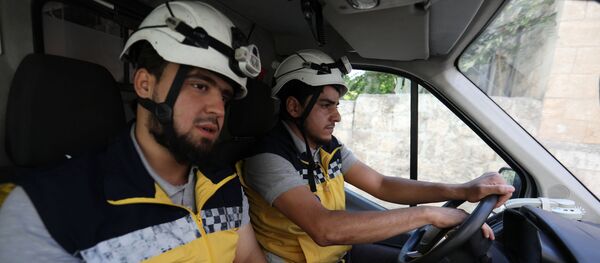 Представители организации Белые каски в Сирии - Sputnik Литва