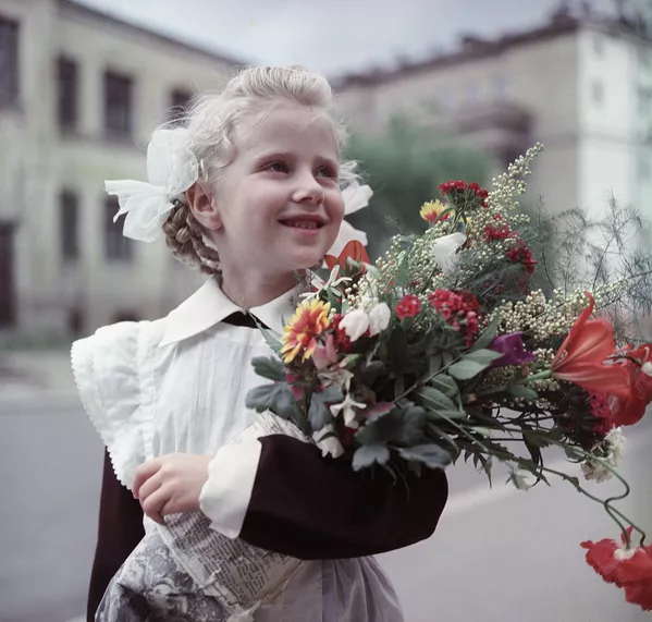 Первоклассница, 1965 год Первоклассница, 1965 год - Sputnik Lietuva