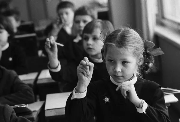 Первоклассники. Москва, 1974 год Первоклассники. Москва, 1974 год - Sputnik Lietuva