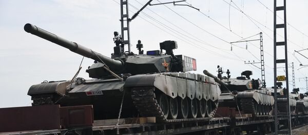 Подготовка к военным учениям Восток-2018 в Забайкальском крае - Sputnik Литва