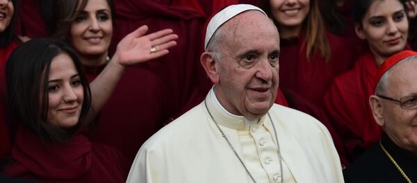 Папа римский Франциск Папа римский Франциск - Sputnik Литва